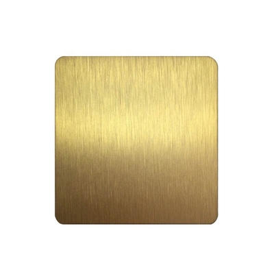 316 8K αντανακλούν το χρυσό διακοσμητικό ελασματοποιημένο εν ψυχρώ 1mm SS φύλλων ανοξείδωτου φύλλο πιάτων